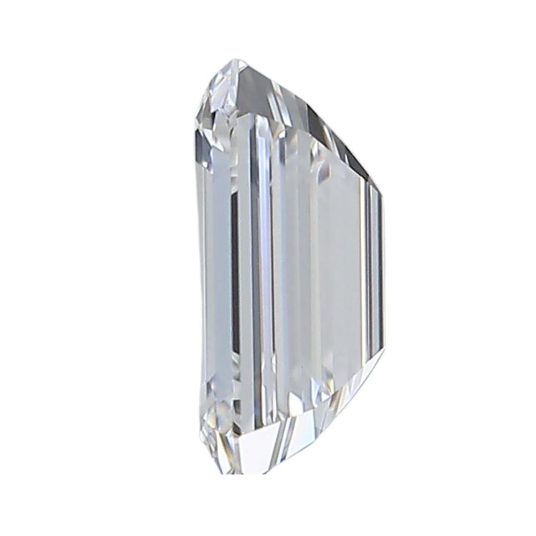 Exquisite 0,70 ct 1 Stück Ideal Cut Diamant - GIA zertifiziert (Smaragdschliff)