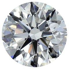 Exquisite 0,70ct Dreifacher ausgezeichneter runder Diamant im Idealschliff - IGI-zertifiziert