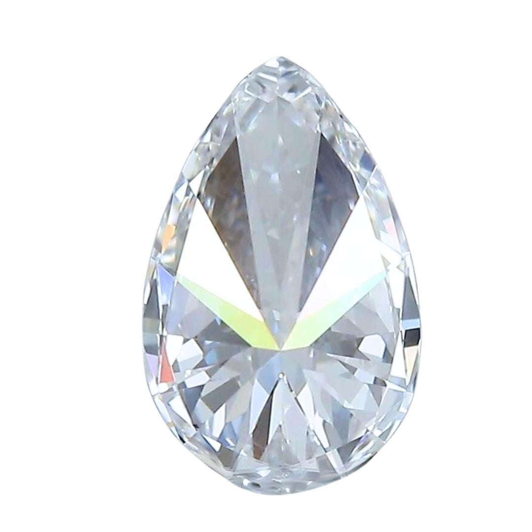 Women's Exquisite 0.71ct Ideal Cut Pear-Shaped Diamond - GIA Certified  For Sale