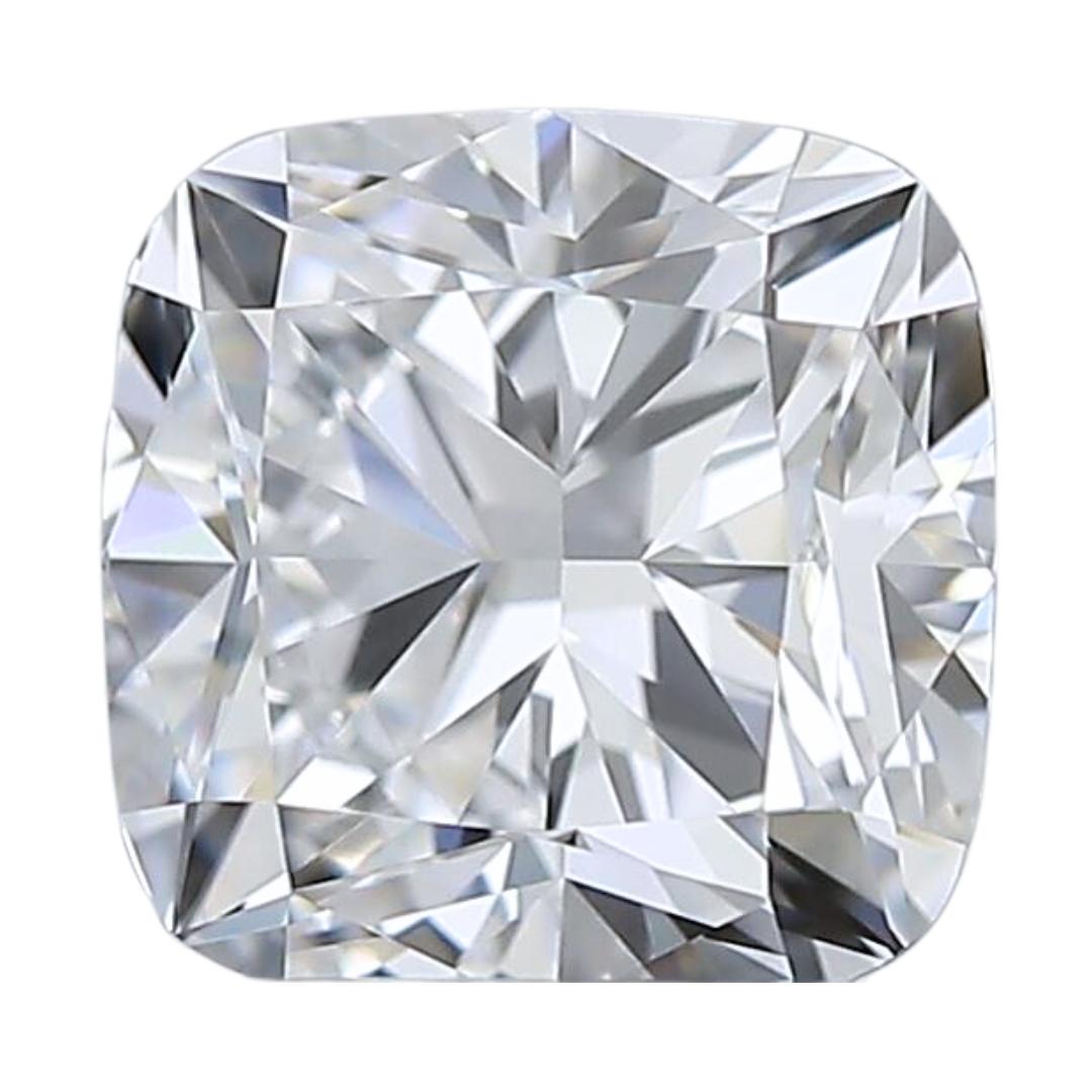 Exquisite 0.73ct Ideal  Cut Cushion Diamond - GIA Certified 2