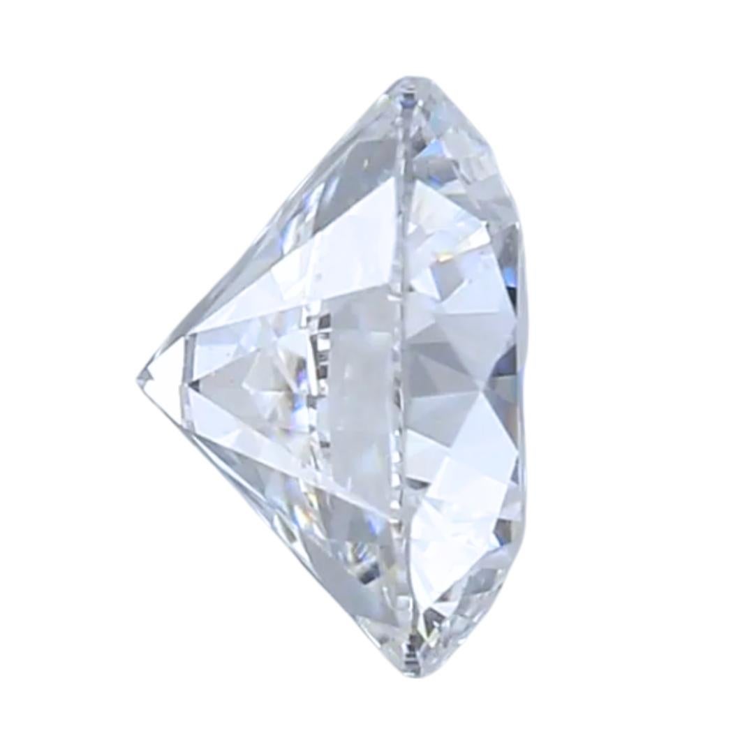 Exquisito diamante redondo de talla ideal triple excelente de 0.80 ct - Certificado GIA en Nuevo estado para la venta en רמת גן, IL