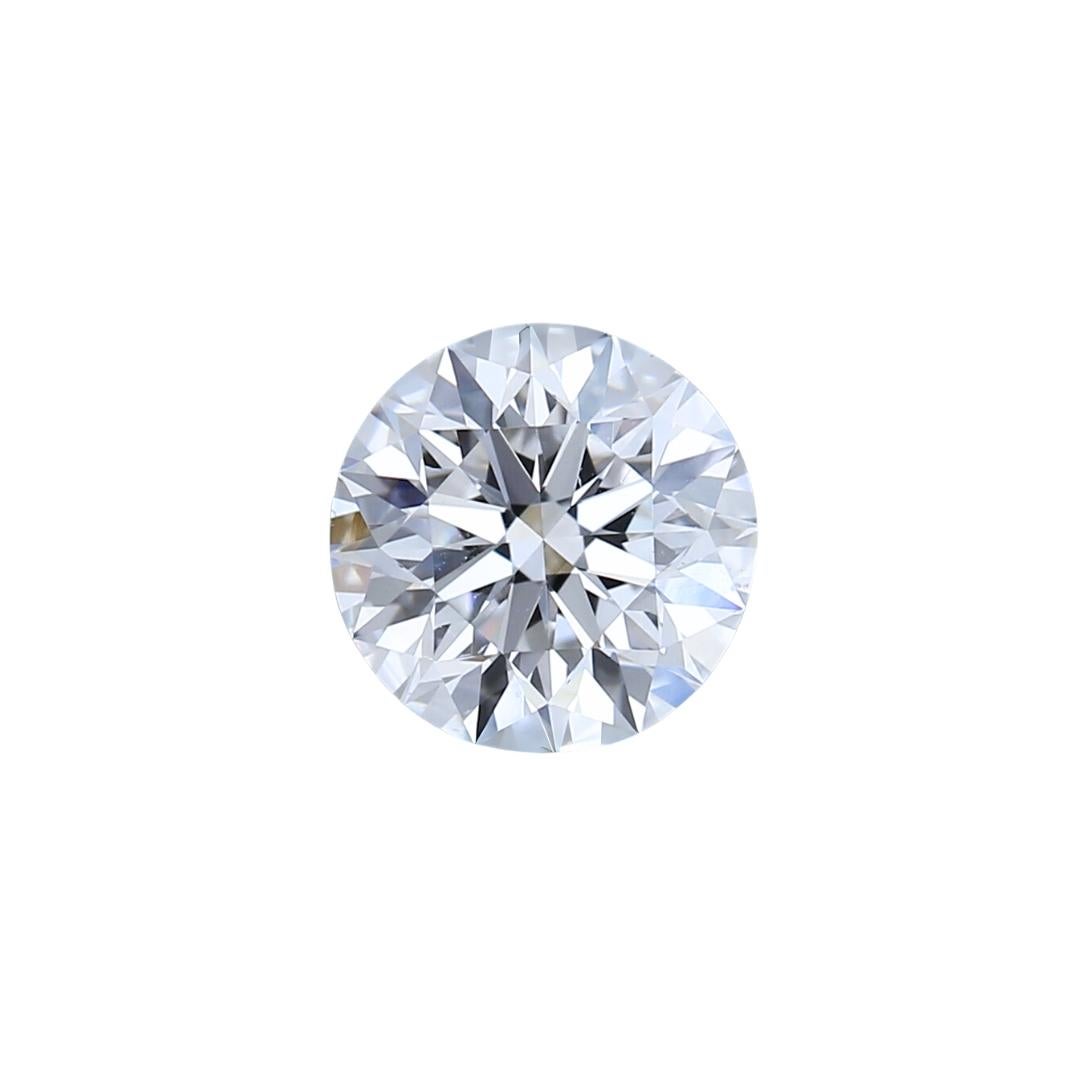 Exquisito diamante redondo de talla ideal triple excelente de 0.80 ct - Certificado GIA en venta 2