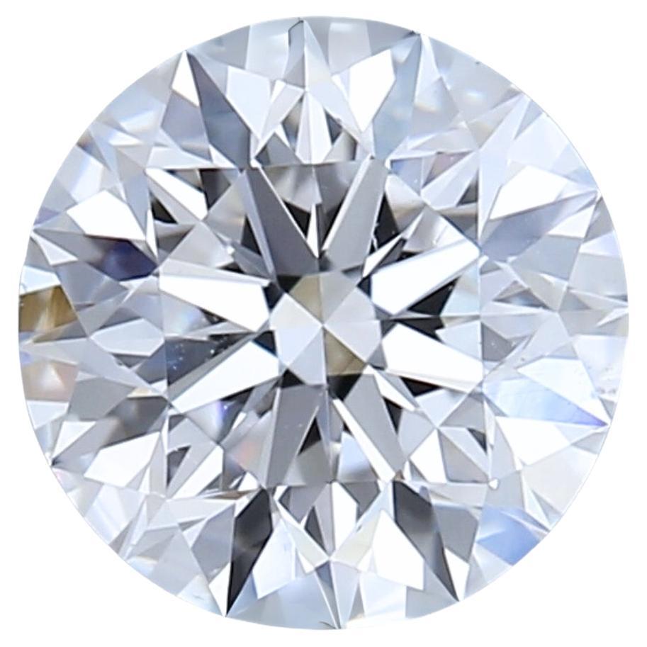 Exquisite 0.80ct Triple Excellent Ideal Cut Round-Shaped Diamond - GIA Certified
