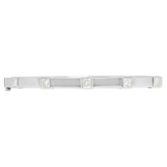 Exquisite 0.9ct Natural Diamonds Bangle in 18K White Gold