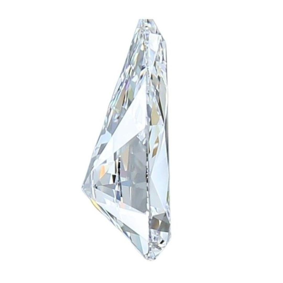 Exquisite 1 pc Ideal Cut Natural Diamond w/0.51 ct - GIA Certified In New Condition For Sale In רמת גן, IL