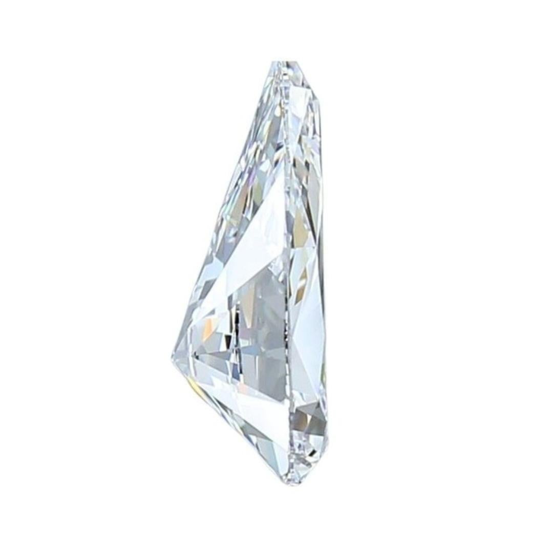 Exquisite 1 pc Diamant naturel taille idéale avec/0,51 ct - Certifié GIA Neuf - En vente à רמת גן, IL