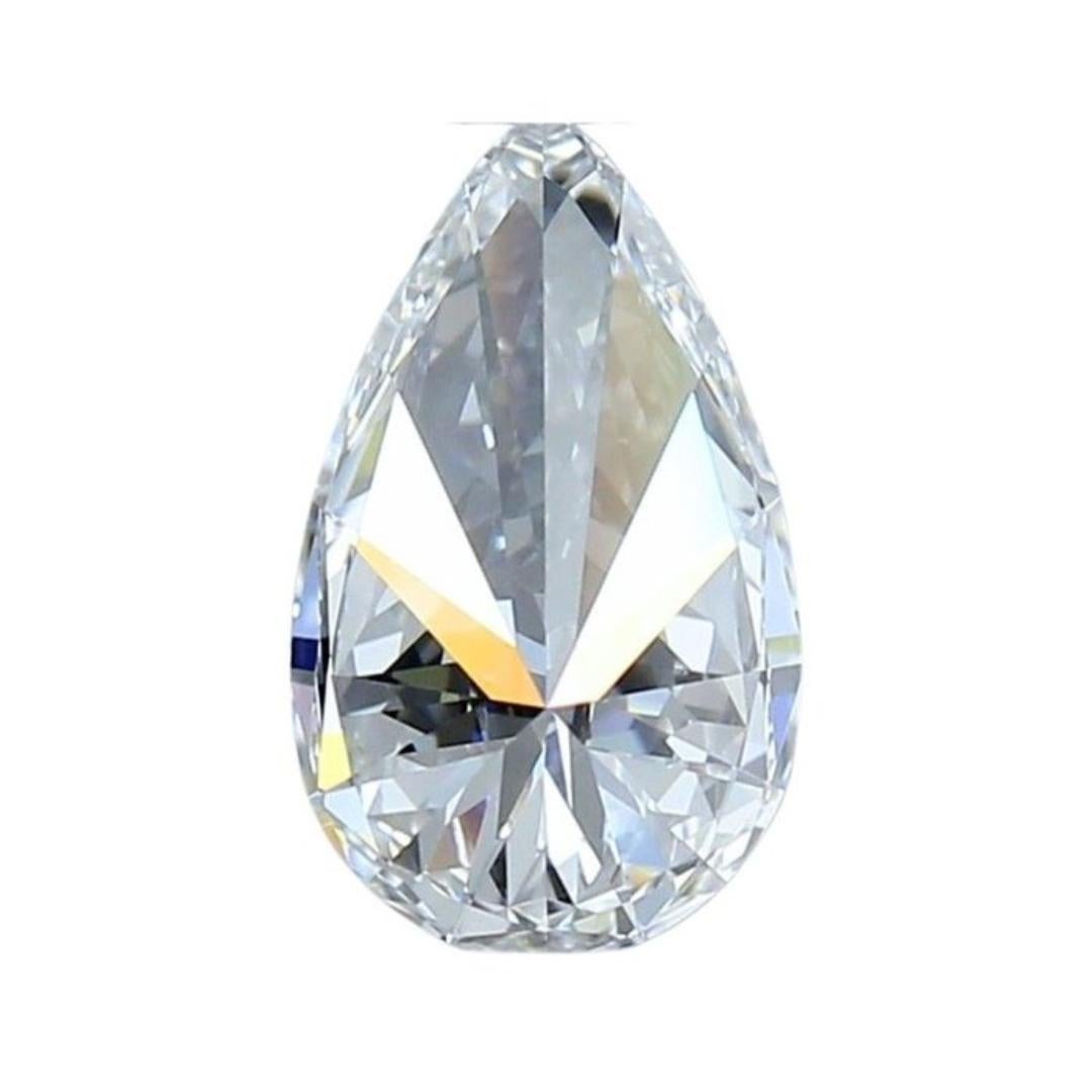 Exquisite 1 pc Diamant naturel taille idéale avec/0,51 ct - Certifié GIA Pour femmes en vente