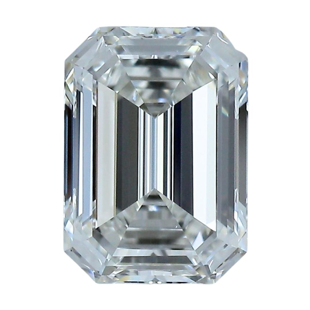 Exquisite 1.01ct Ideal Cut Emerald Cut Diamond - GIA Certified 3