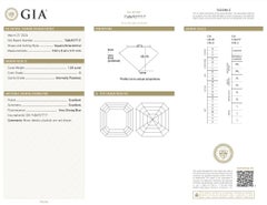 Exquisite 1.03ct Double Excellent Ideal Cut Square-Shaped Diamond -GIA Certified