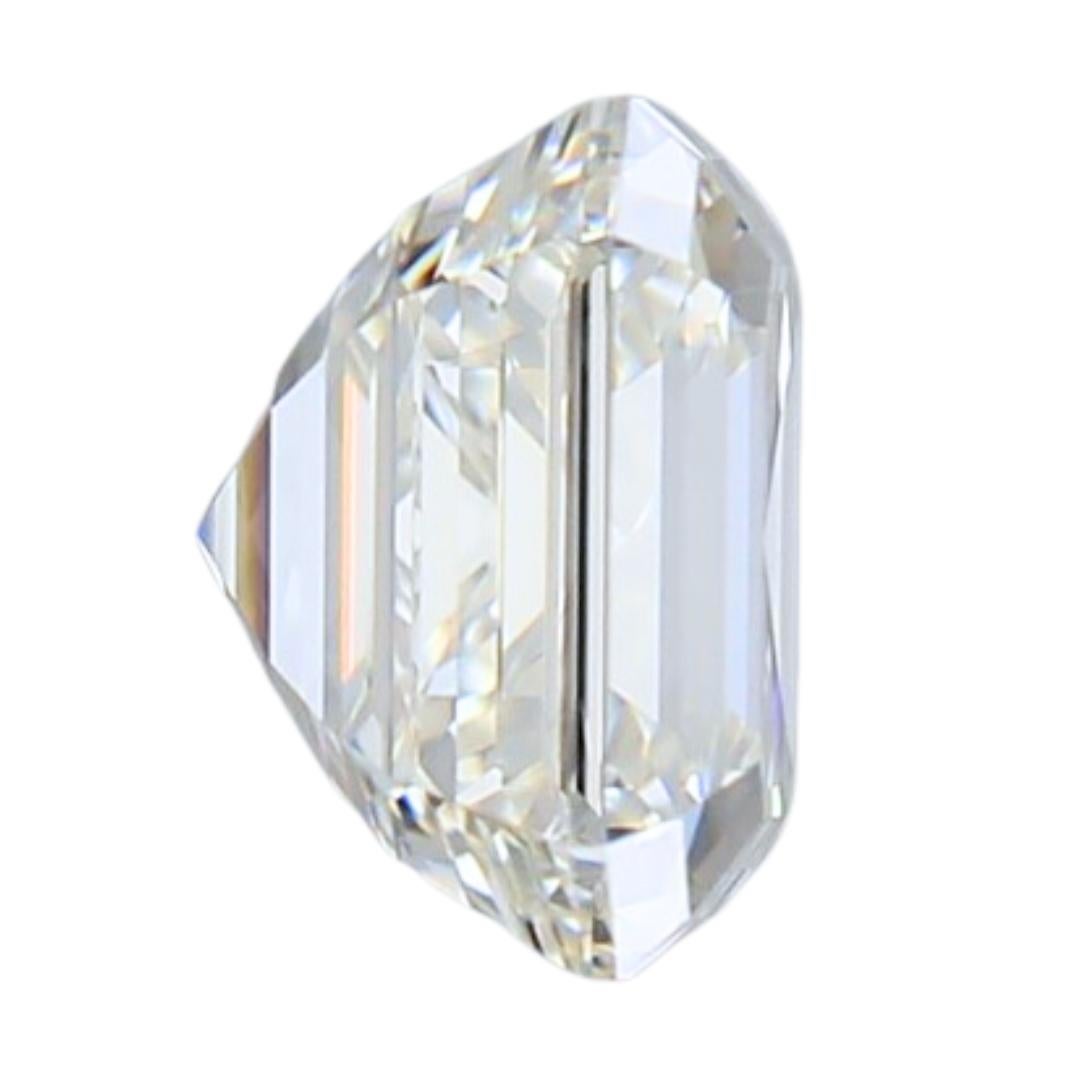 Square Cut Exquisite 1.03ct Double Excellent Ideal Cut Square-Shaped Diamond -GIA Certified For Sale