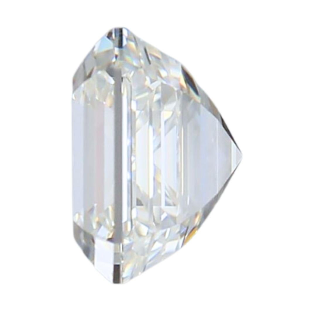 Exquisite 1.03ct Double Excellent Ideal Cut Square-Shaped Diamond -GIA Certified In New Condition For Sale In רמת גן, IL