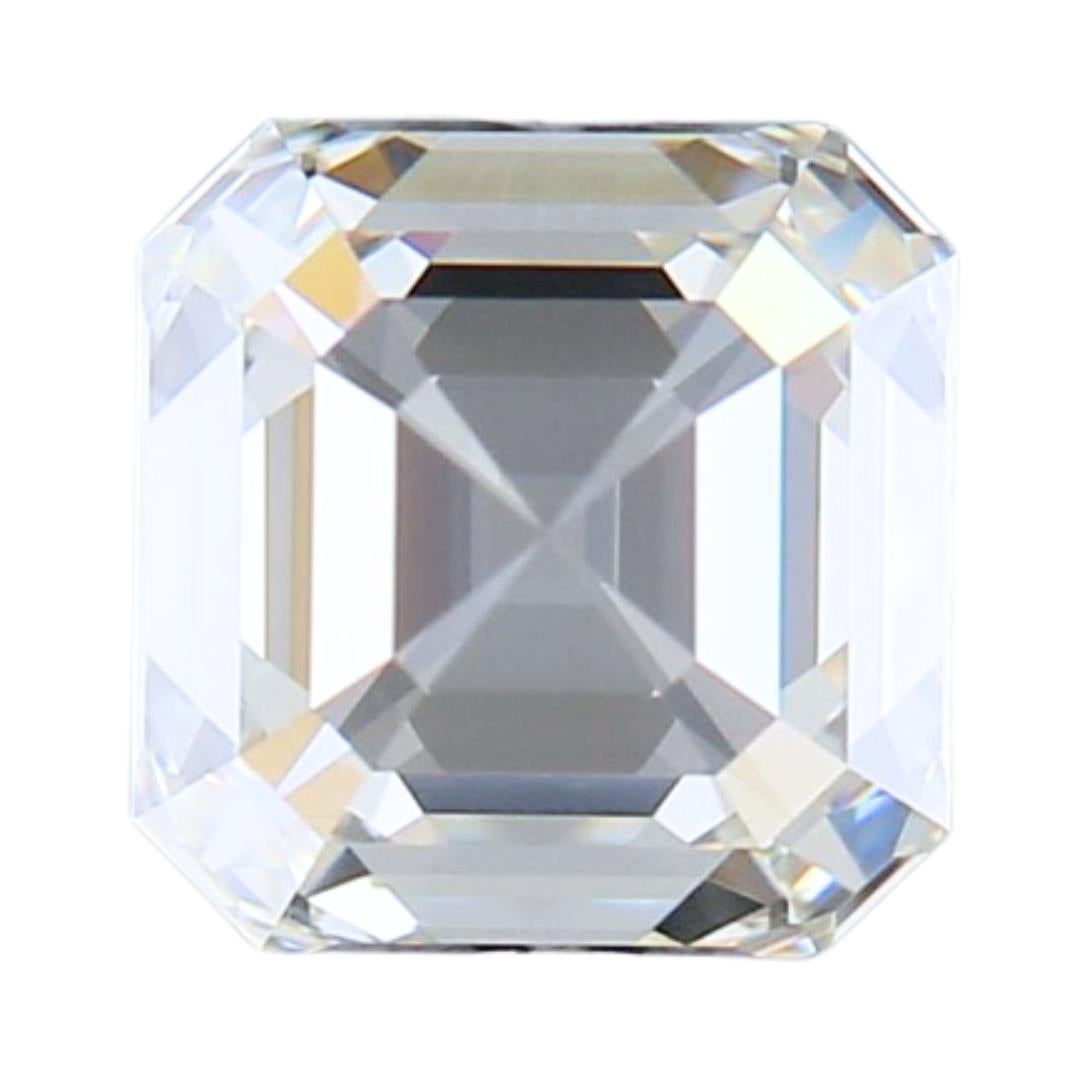Women's Exquisite 1.03ct Double Excellent Ideal Cut Square-Shaped Diamond -GIA Certified For Sale