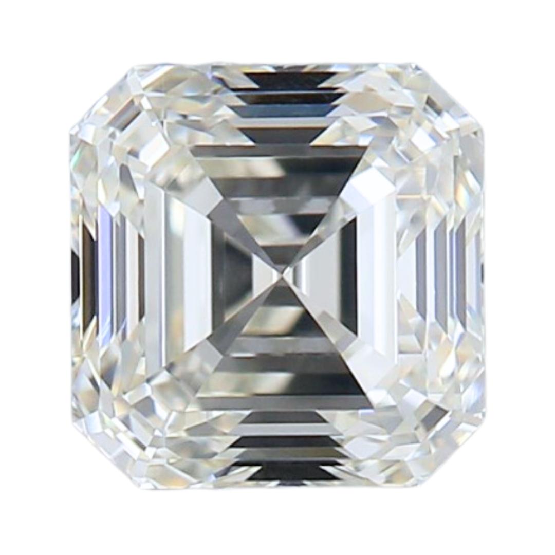 Exquisite 1.03ct Double Excellent Ideal Cut Square-Shaped Diamond -GIA Certified For Sale 2
