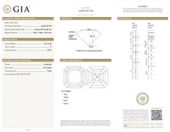 Exquisite 1.20ct Ideal Cut Square Diamond - GIA Certified