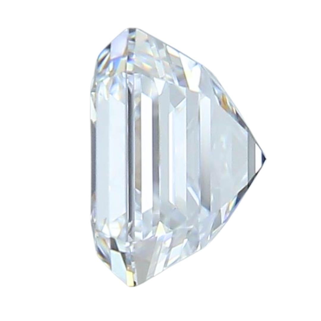 Exquisite 1.20ct Ideal Cut Square Diamond - GIA Certified In New Condition For Sale In רמת גן, IL