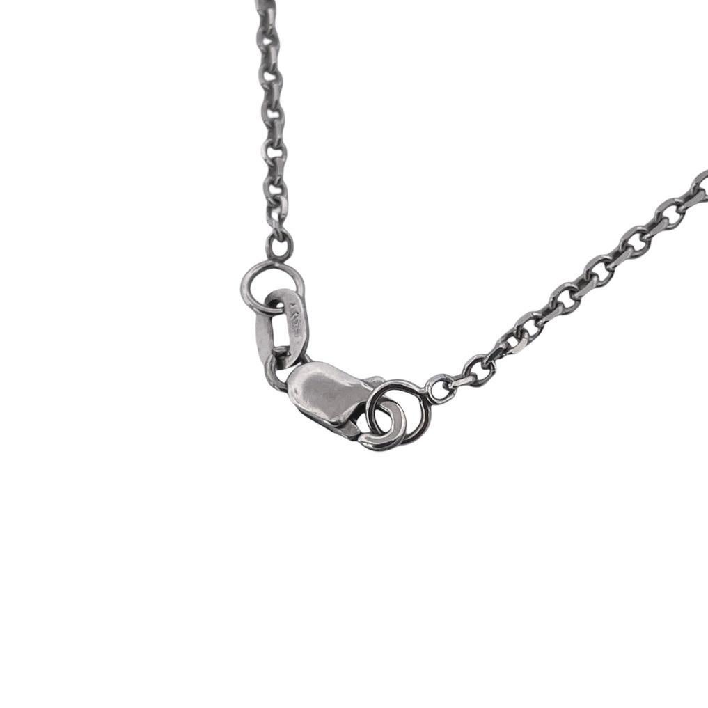 Taglio rotondo Squisita collana di farfalle con diamanti bianchi naturali in oro bianco 14K in vendita