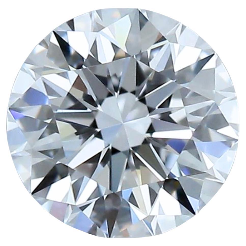 Diamant exquis de 1.50ct de forme ronde naturelle - certifié IGI