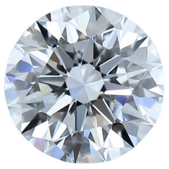 Squisito diamante rotondo naturale da 1.50 carati - certificato IGI