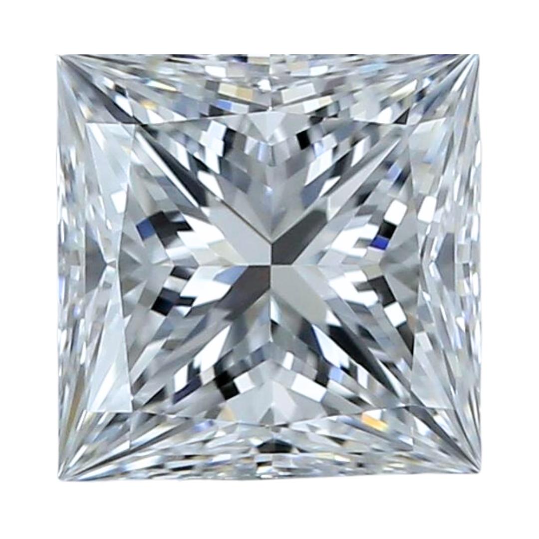 Exquisite 1.51ct Ideal Cut Princess Cut Diamond - IGI Certified 5