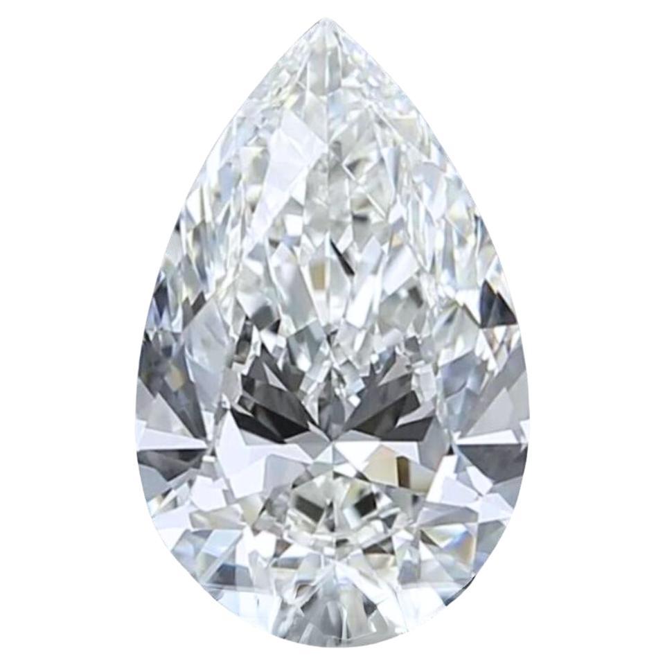 Exquisite 1.72ct Ideal Cut Pear-Shaped Diamond - GIA Certified