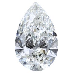 Exquisite 1.72ct Ideal Cut Pear-Shaped Diamond - GIA Certified