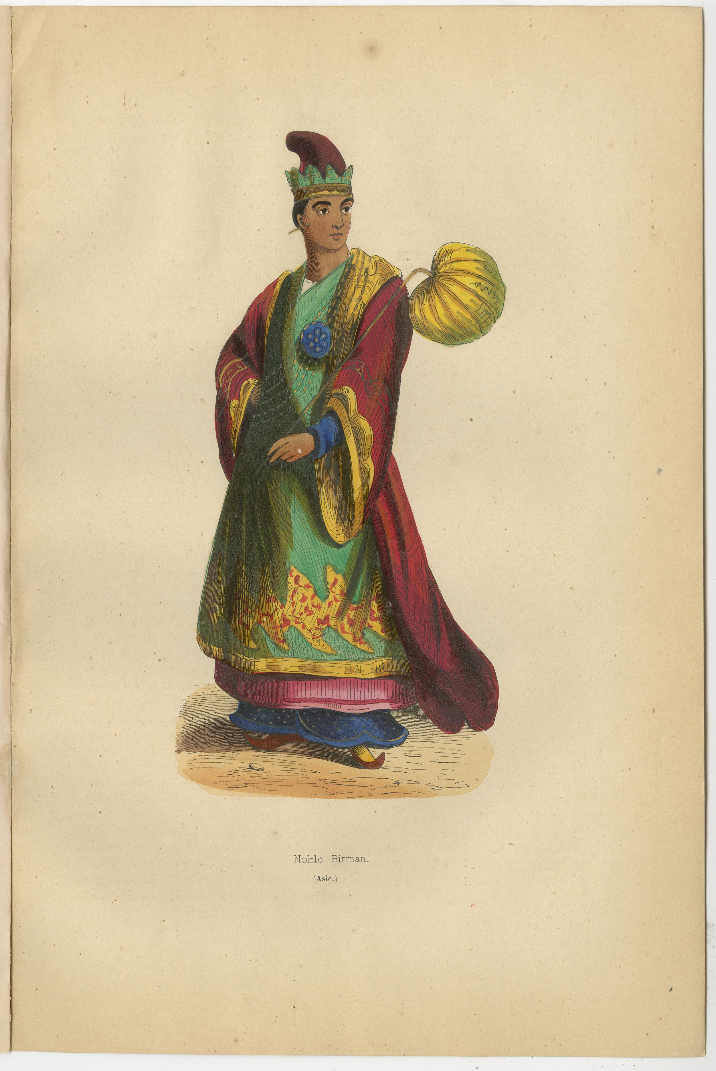 Titel: 1844 Edle Birma-Grafiken von Wahlen: Handkolorierte Lithografien

Beschreibung: 

Entdecken Sie die Faszination der handkolorierten Lithografien 