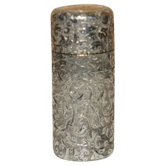 EXQUISITE 1881 HALLMARKED STERLING SiLVER SAMPSON MORDAN VICTORIAN SCENT BOTTLE