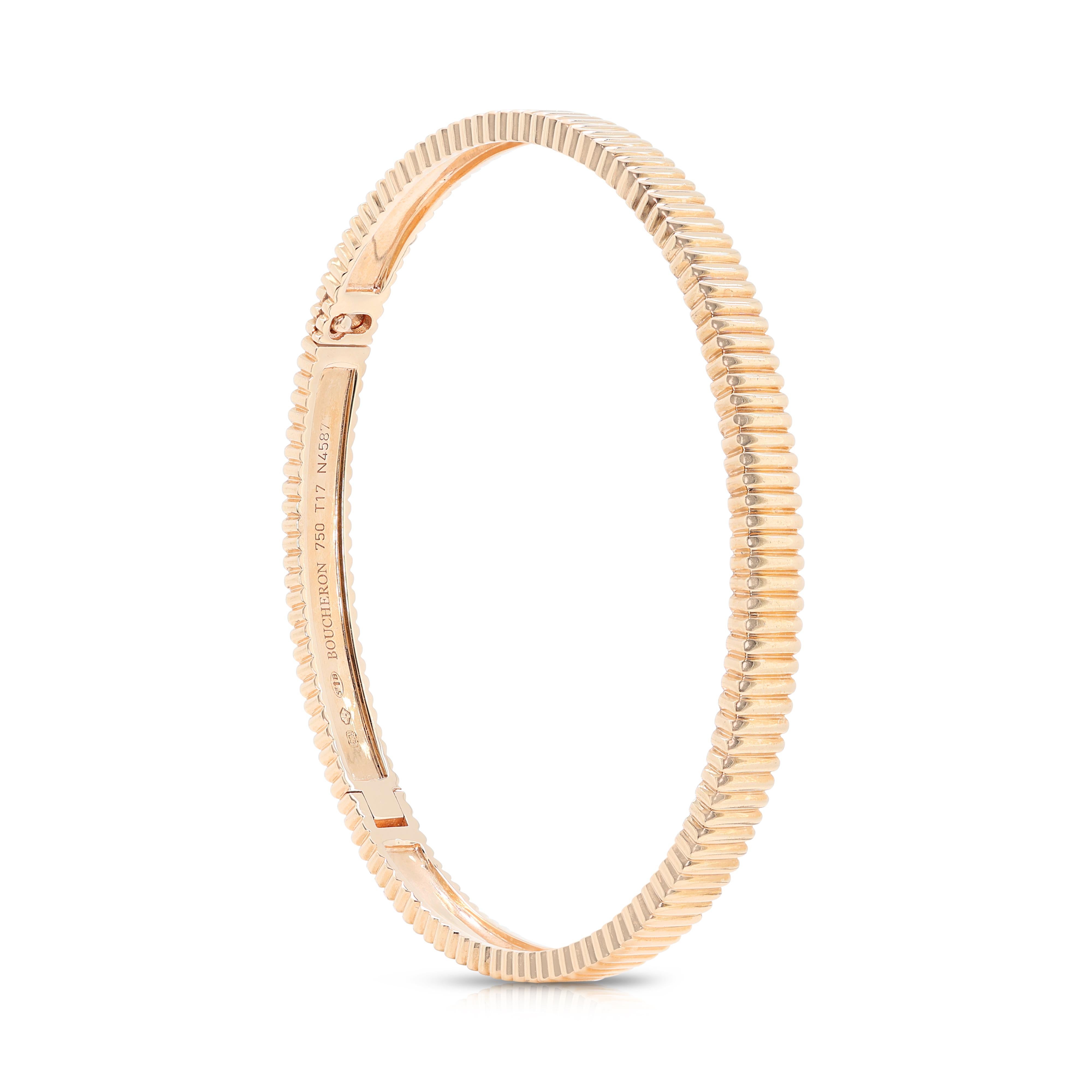 Bracelet exquis en or rose 18K de Boucheron 3