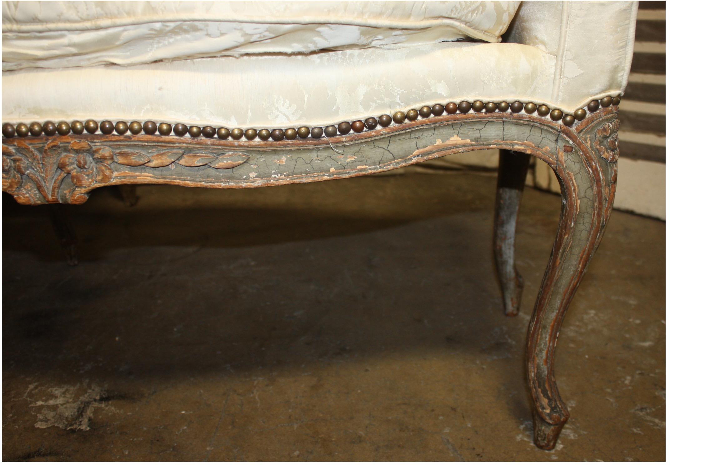 Exquisite 18th Century Pair of French Benches 4