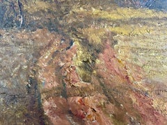 Exquisite 1930 Autumnal Landscape by Johannes Köhler – Oil on Panel