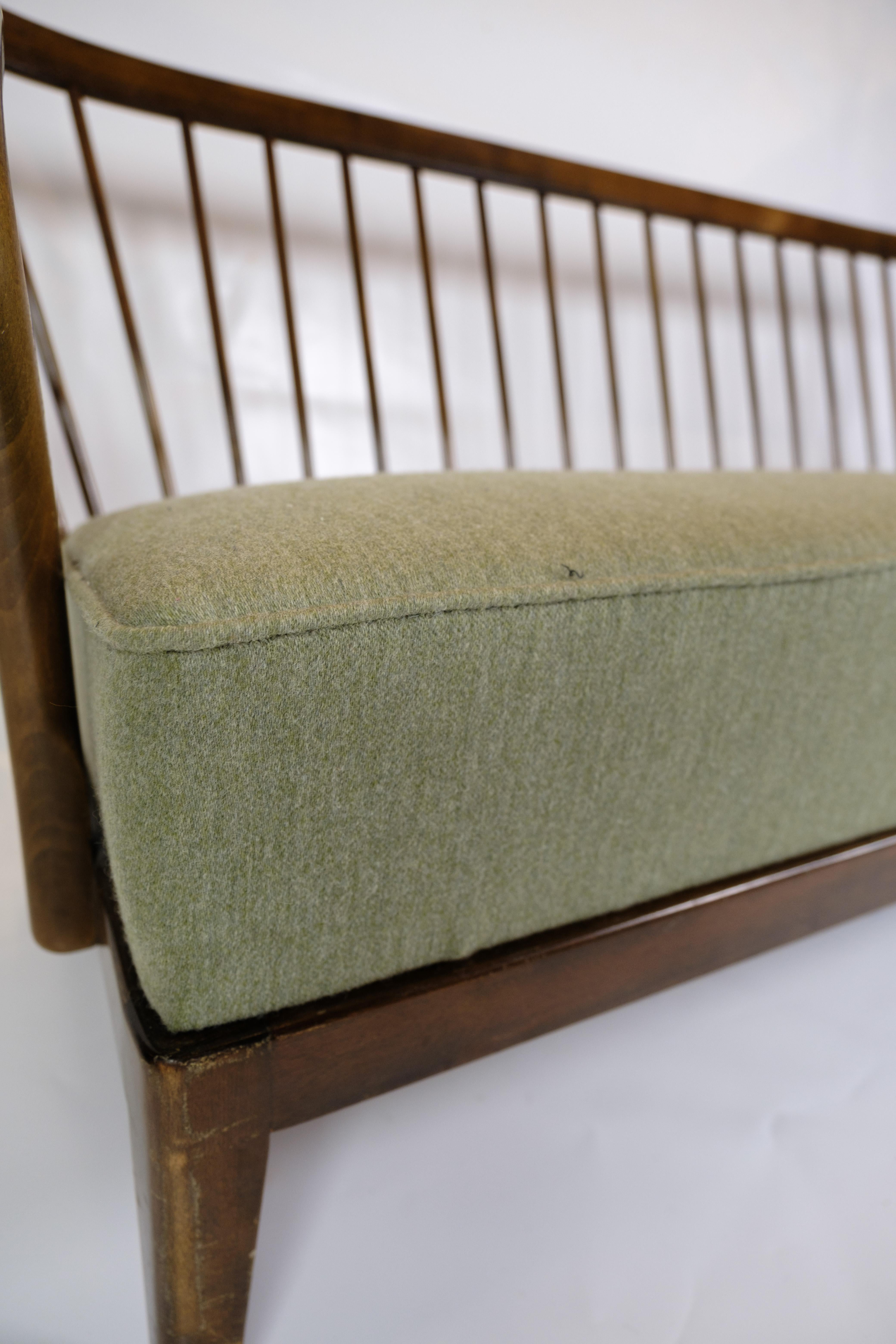 Mid-20th Century Exquisite 1950s Walnut Sofa by Alfred Christiansen from Slagelse Møbelfabrik
