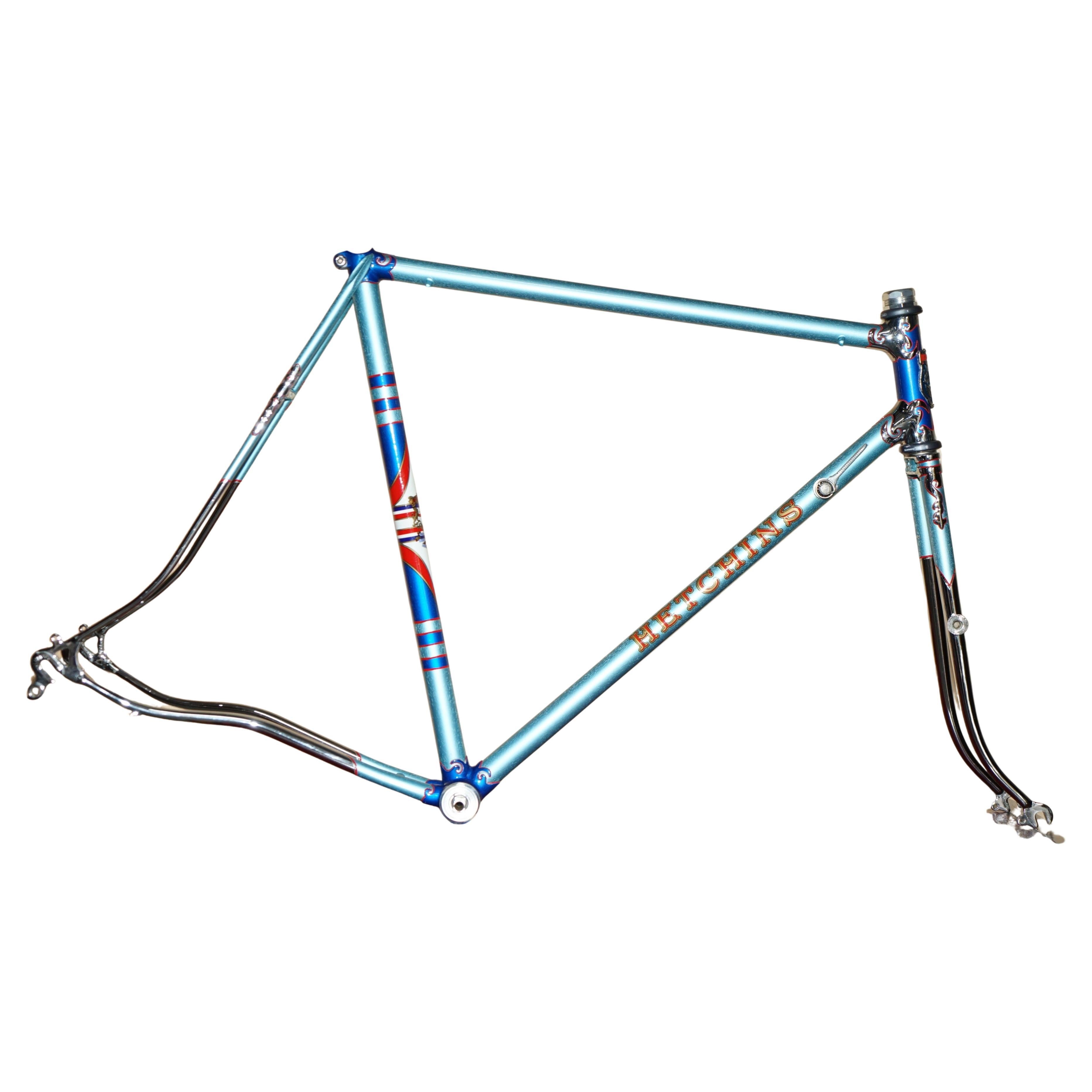 EXQUISITE 1952 HETCHINS CURLY MAGNUM OPUS ROAD BiKE FRAMESET COLUMBUS DROPOUTS