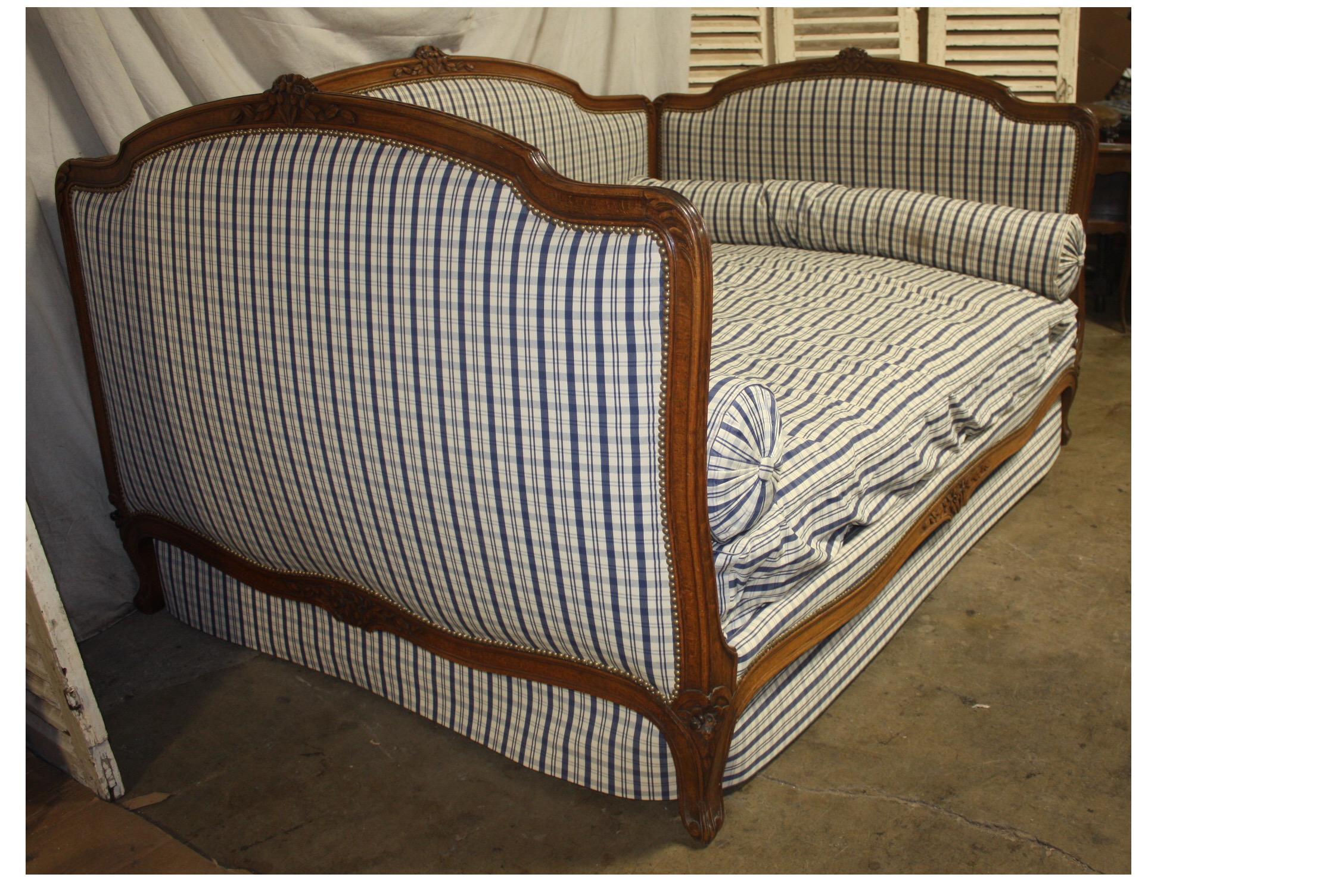 Exquisites französisches Daybed aus dem 19. im Zustand „Gut“ im Angebot in Stockbridge, GA