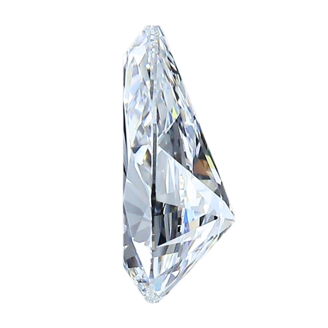 Taille ronde Magnifique 1 pièce de diamant naturel de taille idéale avec 1,01 ct, certifié GIA en vente
