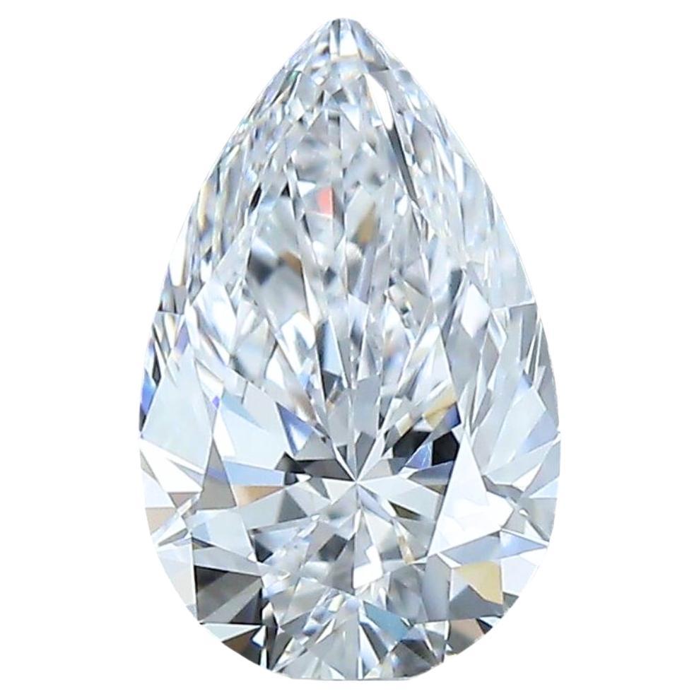 Magnifique 1 pièce de diamant naturel de taille idéale avec 1,01 ct, certifié GIA en vente