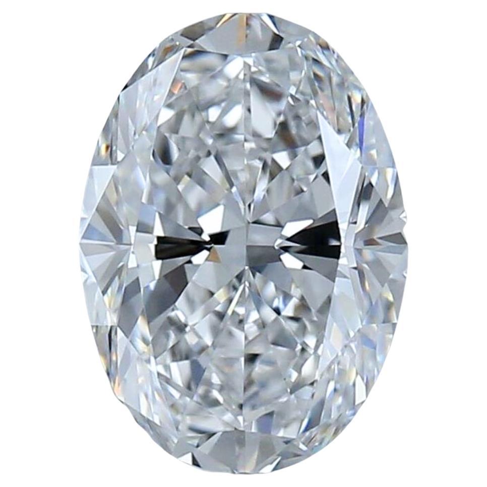 Exquisite 2.01 ct Ideal Cut Oval Diamond - GIA Certified