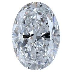 Magnifique diamant ovale taille idéale de 2.01 ct - certifié GIA