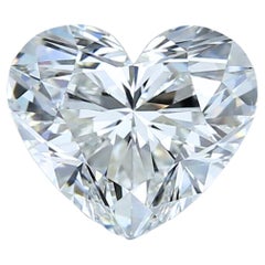 Exquisite 2.01ct Double Excellent Ideal Cut Heart-Shaped Diamond - GIA Certified
