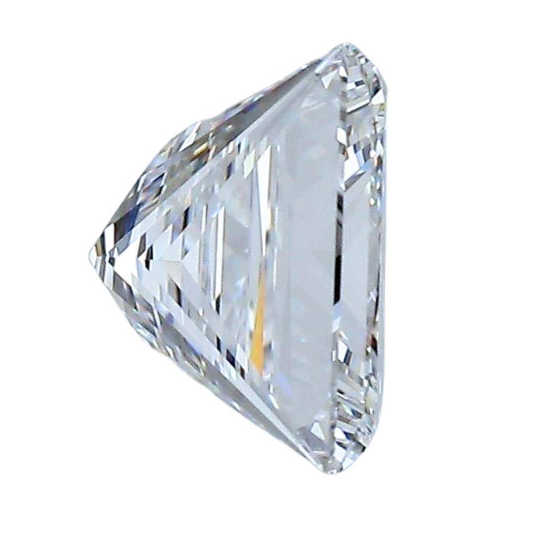 Exquisite 2.01ct Ideal Cut Square-Shaped Diamond - GIA Certified In New Condition For Sale In רמת גן, IL