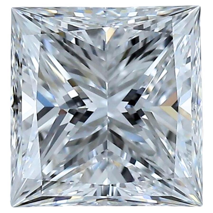 Exquisito diamante cuadrado de talla ideal de 2,01 ct - Certificado GIA