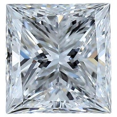 Diamant exquis de forme carrée à taille idéale de 2,01ct - certifié GIA