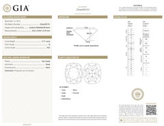Exquisiter 2,71ct kissenförmiger natürlicher Diamant - GIA zertifiziert