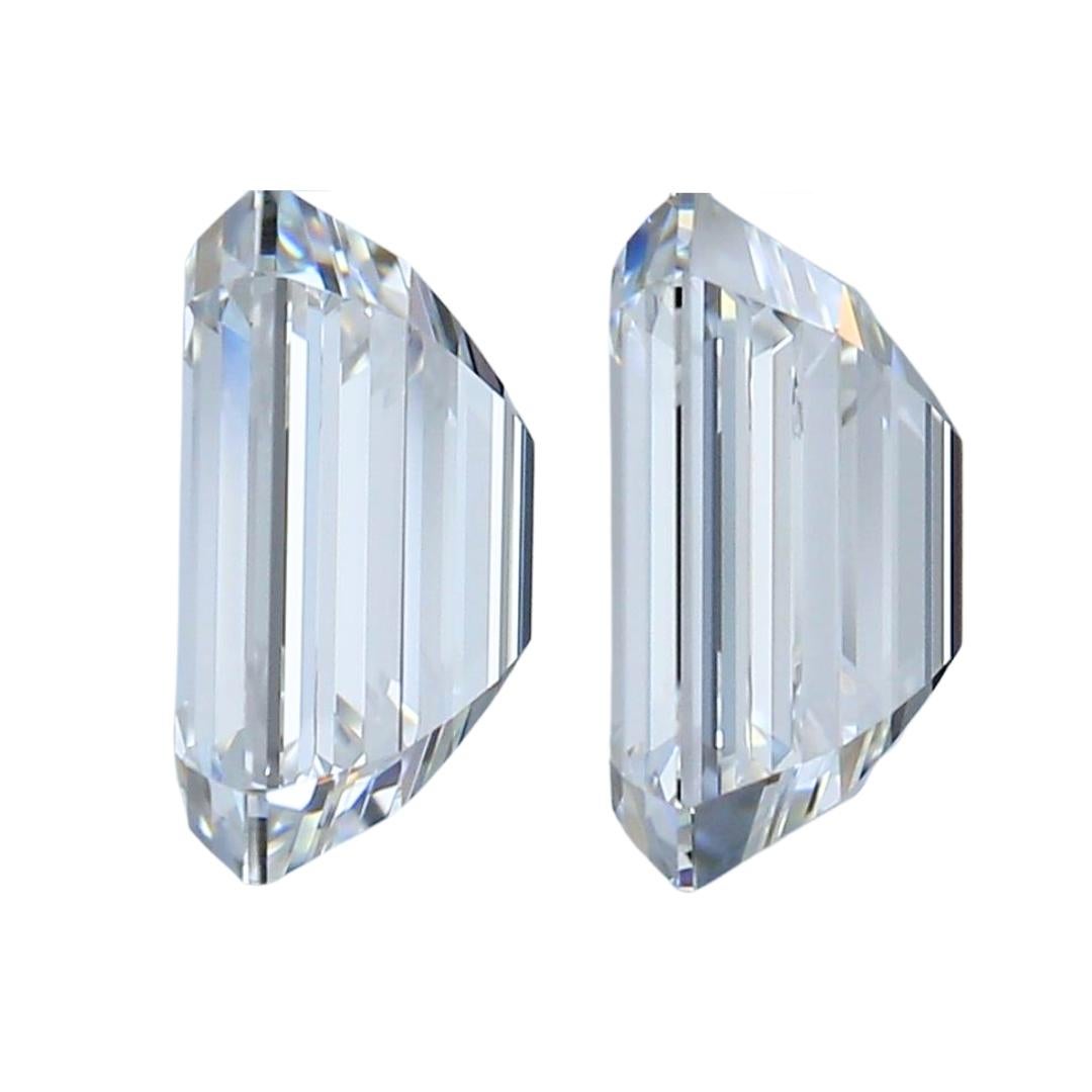 Exquisite 3,03 Karat Diamanten-Paar mit Idealschliff im Idealschliff - GIA-zertifiziert  Damen im Angebot