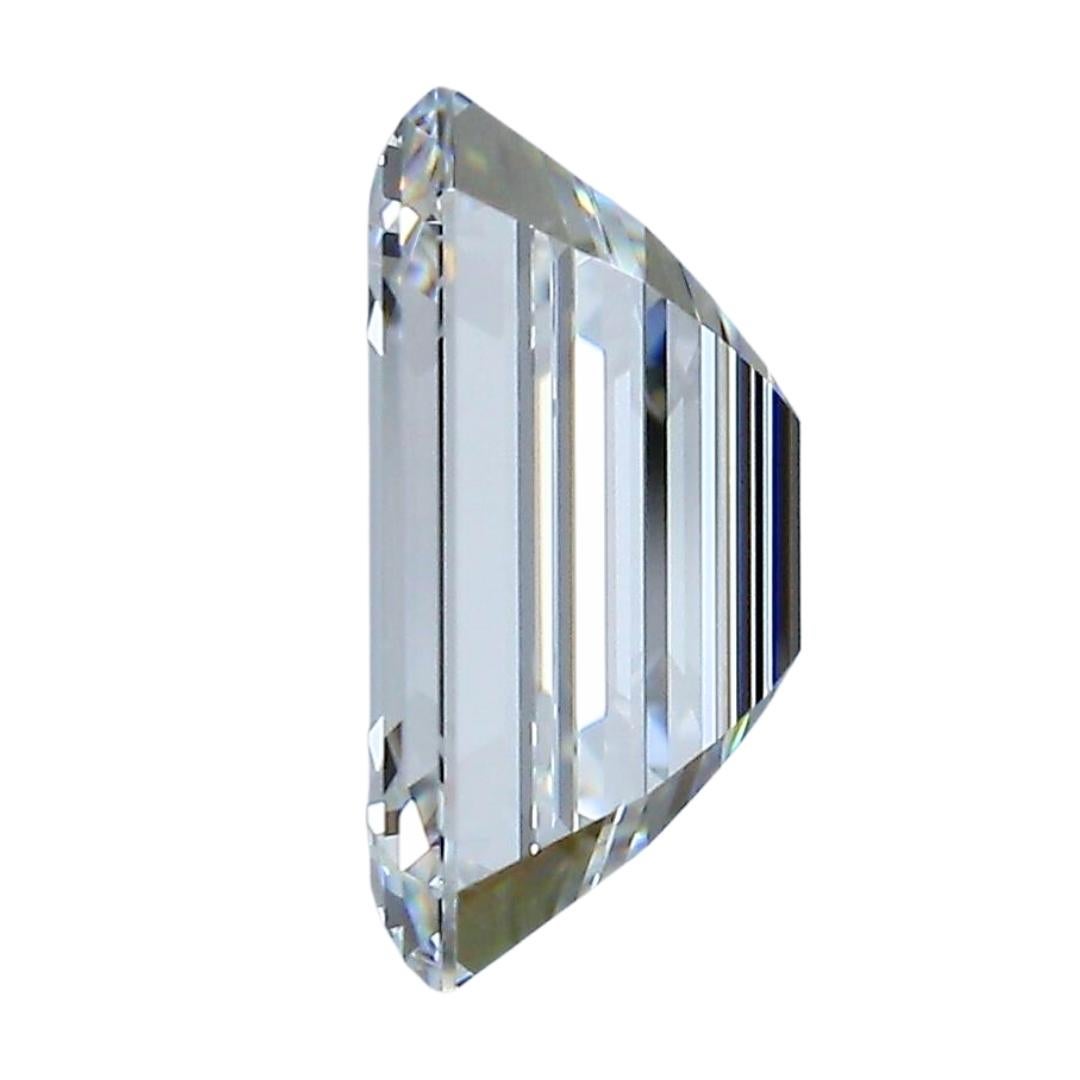 Emerald Cut Exquisite 4.02ct Ideal Cut Emerald-Cut Diamond - GIA Certified For Sale