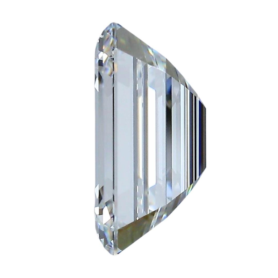 Exquisiter 4,02 Karat Diamant im Idealschliff im Smaragdschliff - GIA-zertifiziert im Zustand „Neu“ im Angebot in רמת גן, IL