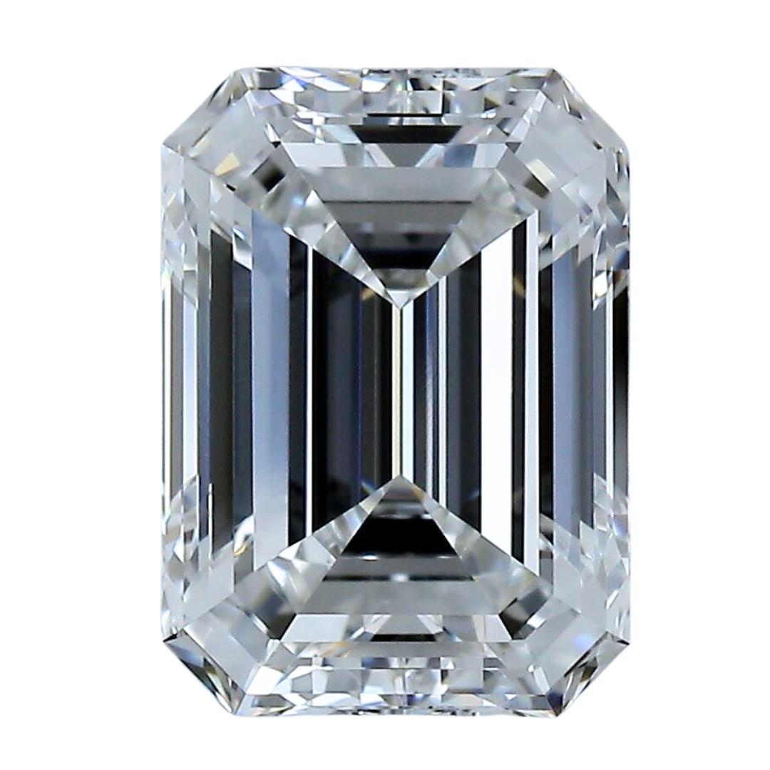 Exquisiter 4,02 Karat Diamant im Idealschliff im Smaragdschliff - GIA-zertifiziert im Angebot 3