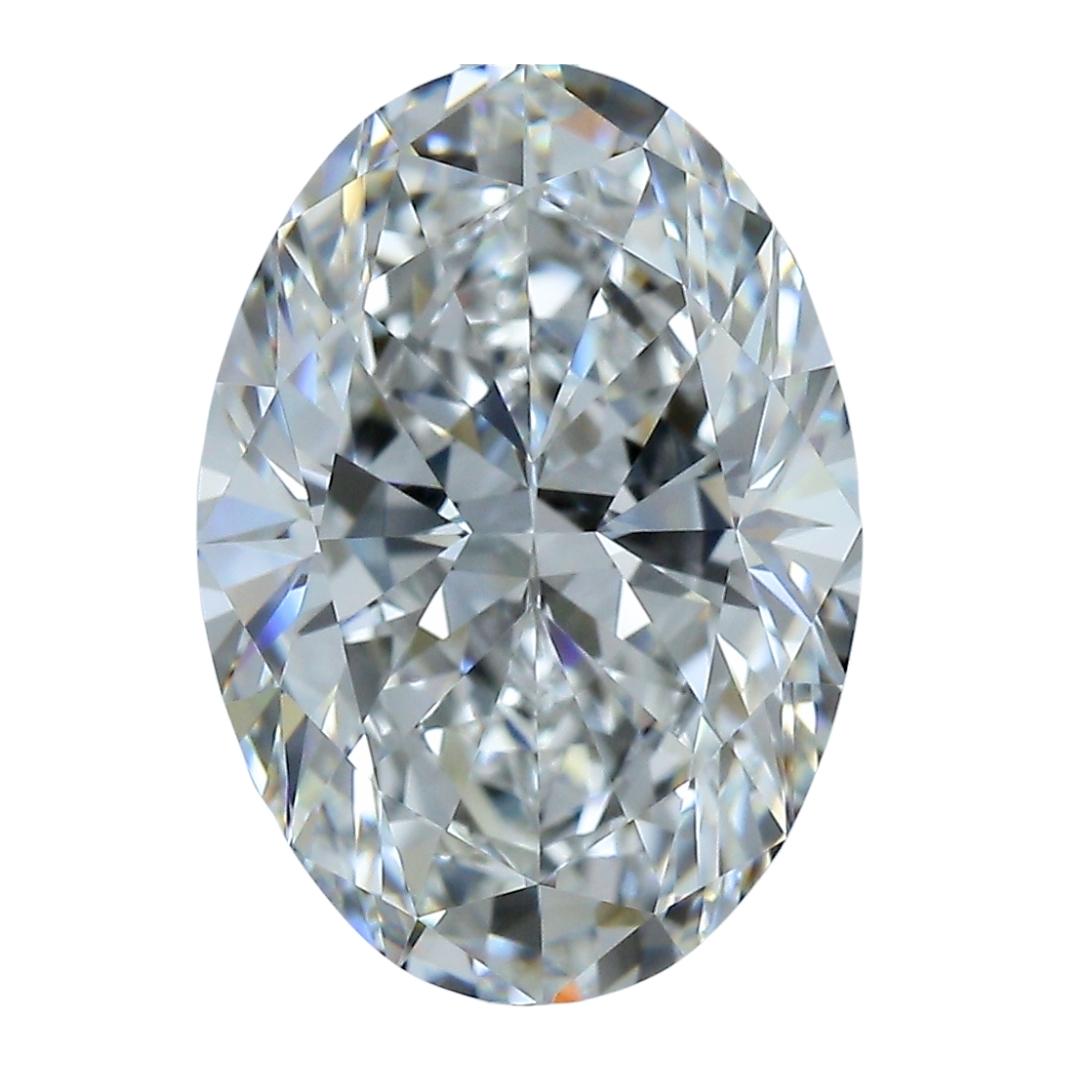Exquisite 5.23 ct Ideal Cut Oval Diamond - GIA Certified 2