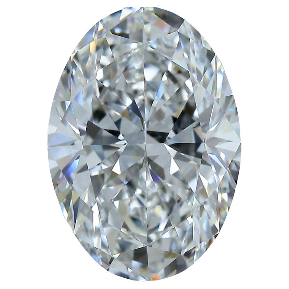 Exquisite 5.23 ct Ideal Cut Oval Diamond - GIA Certified