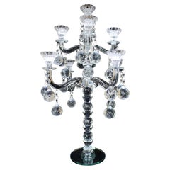 Chandelier exquis à 9 branches en cristal