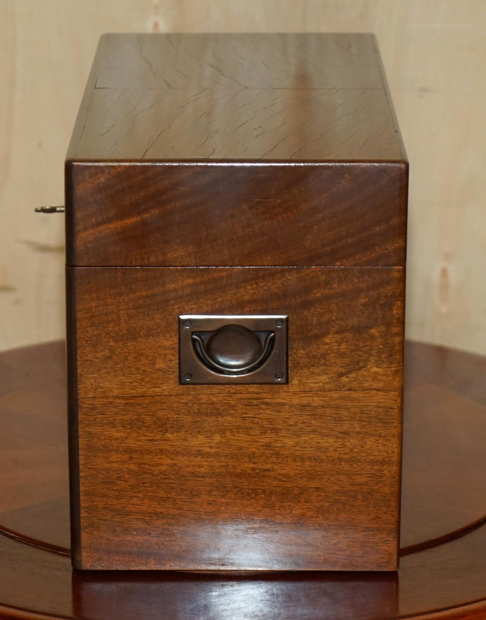Brass EXQUISiTE ALFRED DUNHILL FAUX BOOKS HIDDEN DRINKS DECANTER SET SPARKLETS LTD SET